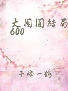 大团圆结局高敏600