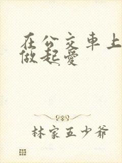 在公交车上我们做起爱