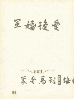 军婚后爱