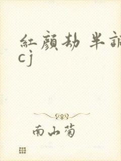 红颜劫 半调子cj