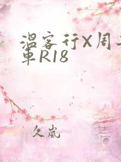 温客行X周子舒车R18