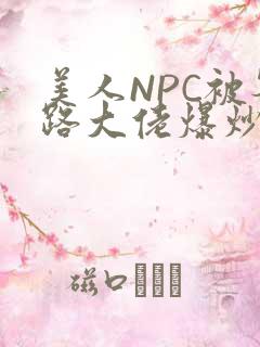 美人NPC被各路大佬爆炒小说