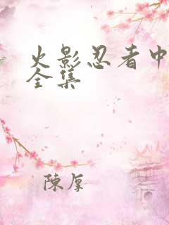 火影忍者中文网全集