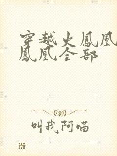 穿越火凤凰干火凤凰全部