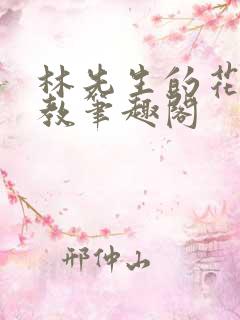 林先生的花式管教笔趣阁