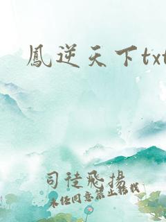 凤逆天下txt