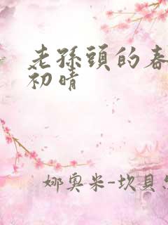 老孙头的春天林初晴