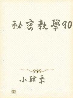 秘密教学90