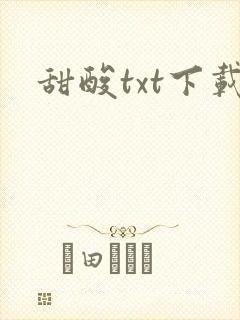 甜酸txt下载