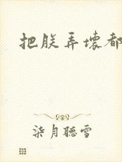 把朕弄坏都可以