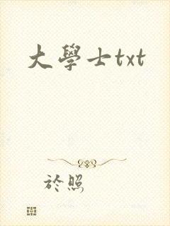 大学士txt