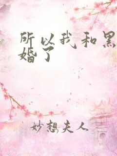 所以我和黑粉结婚了
