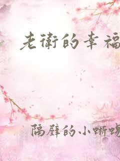 老卫的幸福生活