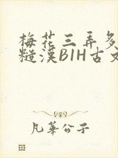 梅花三弄多肉的糙汉B1H古文