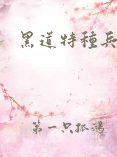 黑道特种兵全文