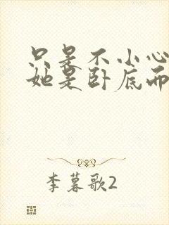 只是不小心发现她是卧底而已