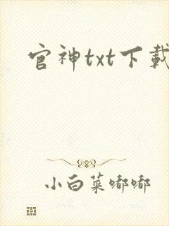 官神txt下载