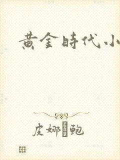 黄金时代小说