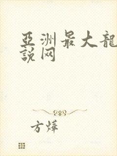 亚洲最大龙腾小说网