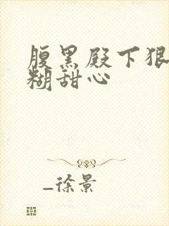 腹黑殿下狠爱迷糊甜心