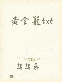 黄金笼txt