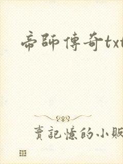 帝师传奇txt