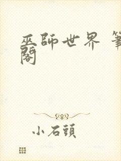 巫师世界 笔趣阁