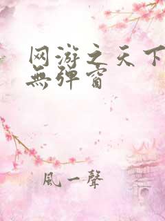 网游之天下无双无弹窗