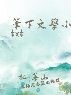 笔下文学小说网txt
