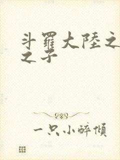 斗罗大陆之七怪之子