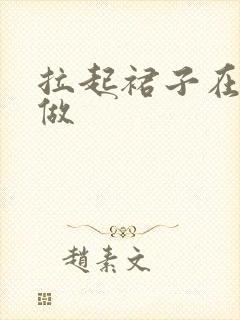 拉起裙子在厨房做