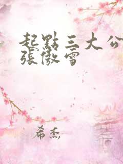 起点三大公交车张傲雪