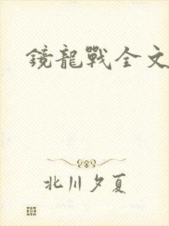 镜龙战全文阅读