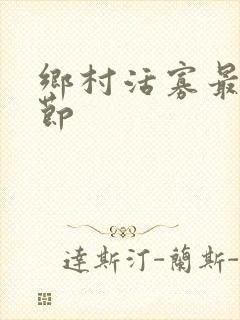 乡村活寡最新章节