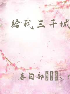 给我三千城管