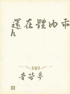 还在体内乖吃饭h