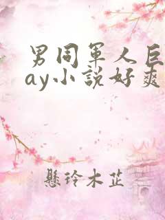 男同军人巨黄gay小说好爽