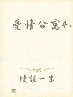 爱情公寓4小说