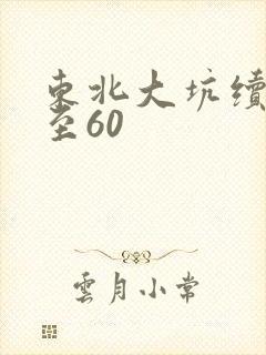 东北大坑续集1至60