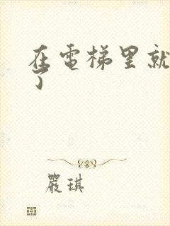 在电梯里就开始了