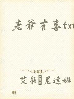 老爷有喜txt