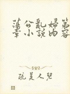 荡公乱妇第51章小说内容