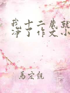 我十二岁就不干净了作文小说