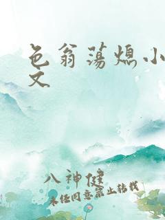 色翁荡熄小说全文