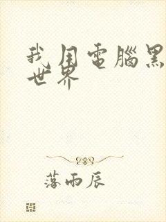 我用电脑黑了全世界