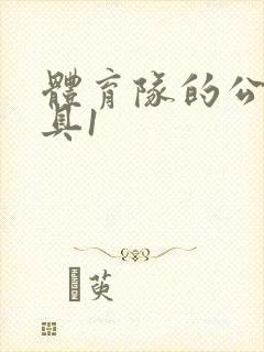 体育队的公用玩具1