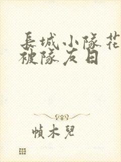 长城小队花木兰被队友日