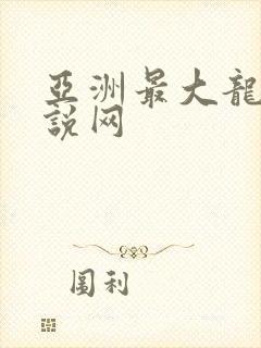 亚洲最大龙腾小说网