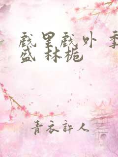 戏里戏外 季淮盛 林栀