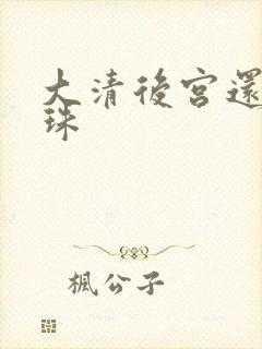 大清后宫还君明珠